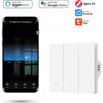 vypínač Spínač Automat-on ZigBee nástěnný vypínač