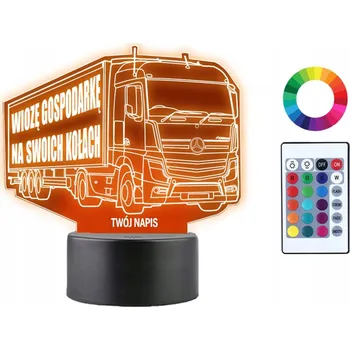 Lampička Plexido vícebarevná Noční lampa