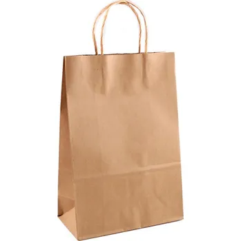 Papírová taška 20x30 cm Varianta: hnědá přírodní, Balení: 5 ks