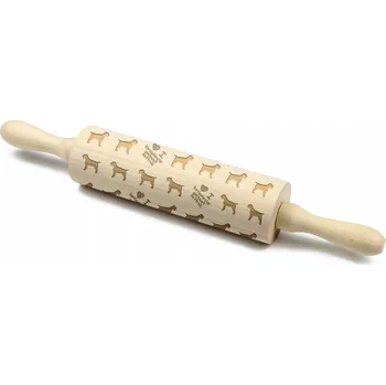 Váleček na těsto Hrubosrstý ohař, Ohař Korthalsov - váleček na těsto s