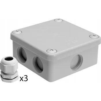 Elektroinstalační krabice Povrchová krabice Eurohandel K85