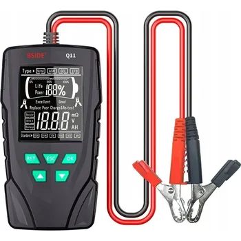 Autobaterie Tester autobaterie 12V 24V s displejem BSIDE Q11