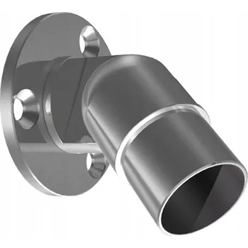 Zábradlí Držák madla zábradlí AVIS ocelový černý Ø42,4 mm nastavitelný