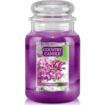 Svíčka Tradiční parafínová svíčka Fresh Lilac Kringle Candle 1 ks