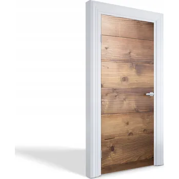 Fototapeta Samolepka samolepící dýha na dveře skříně Dřevěná podlaha 95x205 cm