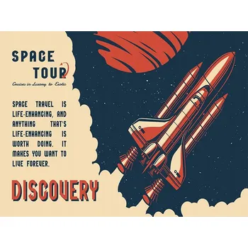 Obraz Cedule Vesmír Edition - Discovery