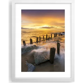 Obraz Obraz plakát v bílém rámu do obýváku 30x40 krajina plakáty na zeď