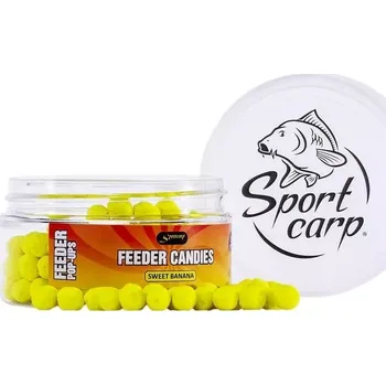 Boilies SPORTCARP Plovoucí boilies Feeder Candies Sweet Banana 75ml 8mm (SPORTCARP Plovoucí boilies Feeder Candies Sweet Banana 75ml 8mm)