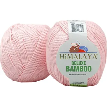 Příze Himalaya příze DeLuxe Bamboo 124-44 světle růžová