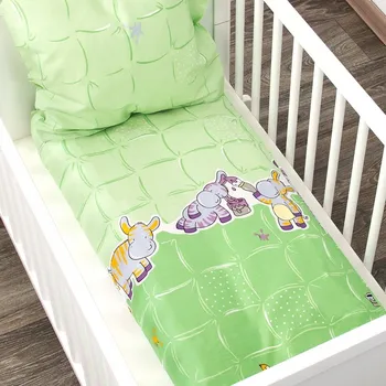 Povlečení Sada povlečení Alvi 80 x 80 cm zelená