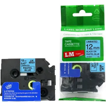 Pásek do tiskárny Alternativní páska Brother TZ-MQ531/TZe-MQ531 12 mm x 4 m černý tisk/ pastelově modrý podk