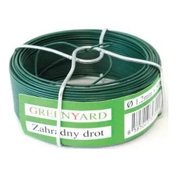 Vázací drát drát vázací 1,20mm*50m PVC, Zn držák 431123