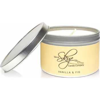 Svíčka Vonná svíčka VANILLA & FIG, doba hoření 30 hodin, cestovní balení, Isle of Skye Candle Company