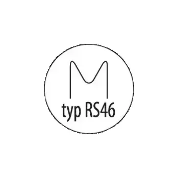 Hřebík DEDRA sponky na opravu plastů typ RS46, 0,6mm, M do vnějších rohů, 100ks, DED75272