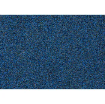 Koberec VEBE FLOORCOVERINGS BV Metrážový koberec RAMBO 30 BARVA: Modrá, ŠÍŘKA: 4 m