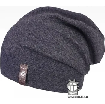 Čepice Bavlněná čepice Dráče - Alan 08, jeans Barva: Modrá, Velikost: 52-54