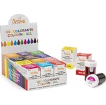 Gelové barvy 12ks 28g Decora