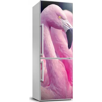 Fototapeta Samolepka na ledničku, fólie na ledničku, Plameňáci 70x190