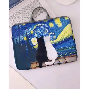 Taška na notebook, 2 kočky