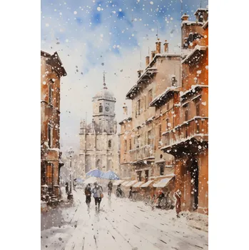 Plakát Plakát Kouzlo Starých Měst bez rámu 68 x 101 cm