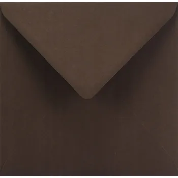 Obálka Čtvercové obálky Sirio Cacao hnědé 5 ks