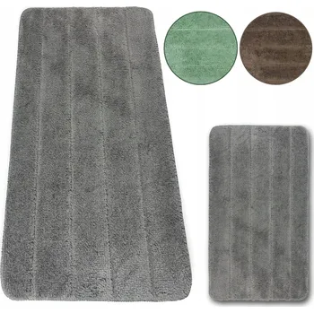 Koupelnová předložka KOUPELNOVÁ PŘEDLOŽKA ROHOŽKA DO KOUPELNY PROTISKLUZOVÁ MĚKKÁ KOBEREC 50x80cm