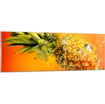 Obraz Obraz na skle do obýváku ložnice 90x30 ovoce foto obrazy na zeď sklo