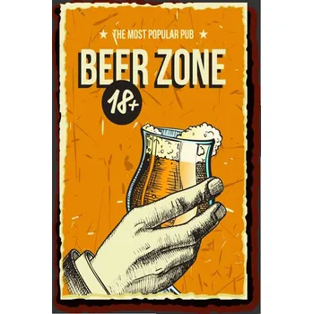 Obraz Cedule Beer - Zone