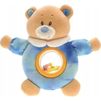 plyšák Baby Happiness zířátko plyšové 17 cm v oblečku s chrastítkem