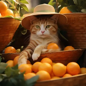 Plakát Plakát Letní Odpočinek bez rámu 30 x 30 cm