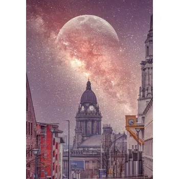 Obraz Plakát Hvězdná noc bez rámu 64 x 90 cm