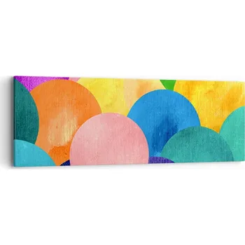 Obraz Obraz na plátně do obývacího pokoje ložnice 90x30 abstrakce foto obrazy na zeď