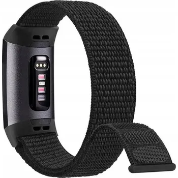 Řemínek na hodinky Černý řemínek Bestphone pro Fitbit