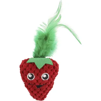 Hračka pro kočku Huhubamboo hračka pro kočky jahoda (355854)