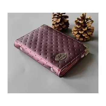 Zápisník Karis kroužkový zápisník A6 - vínový