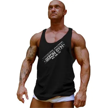 Pánské tílko Bizon Gym Tílko 408 - černá XXL