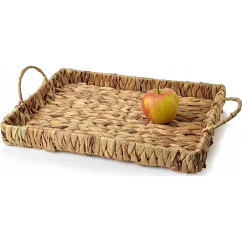 Dekorativní tác ve stylu Boho Amparo z vodního hyacintu