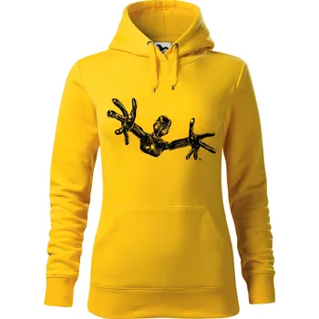 Dámská mikina Mikina - Latex Barva: Žlutá (04), Velikost: XXL, Střih: Dámské