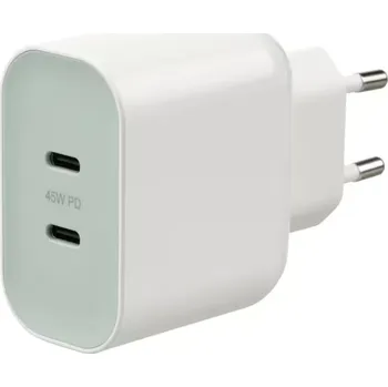 IKEA SJÖSS Nabíječka, 2 porty USB-C, 45W, rychlé nabíjení