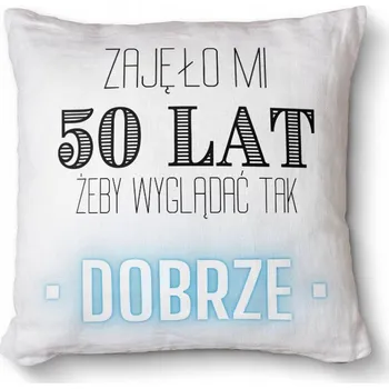 Polštář Dekorativní Foto Polštář 40 x 40 cm – Trvalo mi 50 let, než jsem vypadala tak dobře