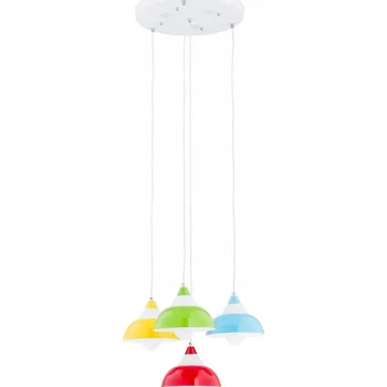 MODERNÍ LED ZÁVĚSNÉ SVÍTIDLO STROPNÍ LUSTR NA DÁLKOVÉ OVLÁDÁNÍ 3 BARVY SVĚTLA