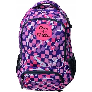 Školní batoh Školní batoh Chin&Chilla s více přihrádkami, vícebarevný
