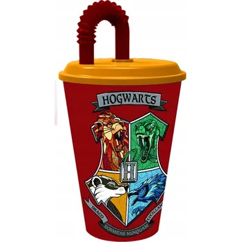 Hrnek se slámkou Stor Harry Potter 430 ml, 8 x 20 cm