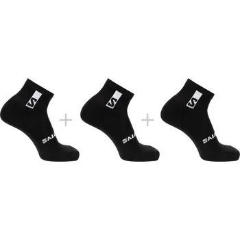 Pánské ponožky Ponožky Salomon Everyday Ankle 3-Pack Velikost ponožek: 39-41 / Barva: černá