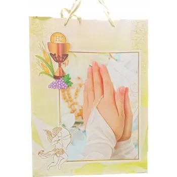 Dárková taška Dárková taška a svaté přijímání Společenské ruce