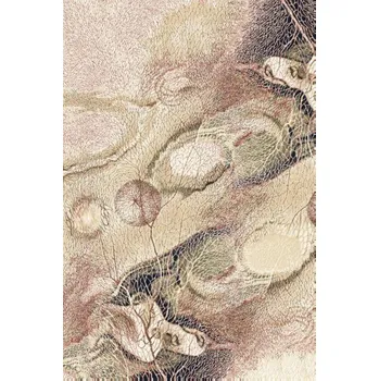 Koberec Kusový koberec Bellona dark beige 133 x 133 cm čtverec