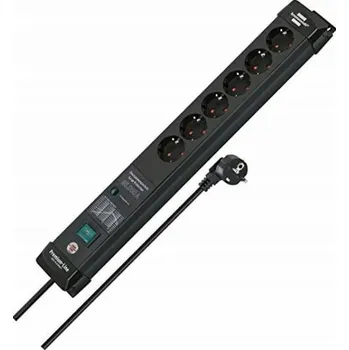 Napájecí kabel Brennenstuhl Premium Line 6cestný napájecí pásek 60 000A 3m H05VV-F3G1.5