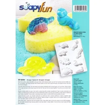 Forma na sádrové odlitky a mýdlo mořské motivy