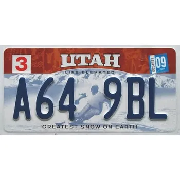 Obraz Cedule značka Utah