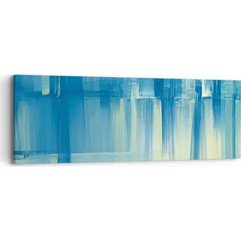 Obraz Obraz na plátně do obývacího pokoje ložnice 90x30 abstrakce foto obrazy na zeď